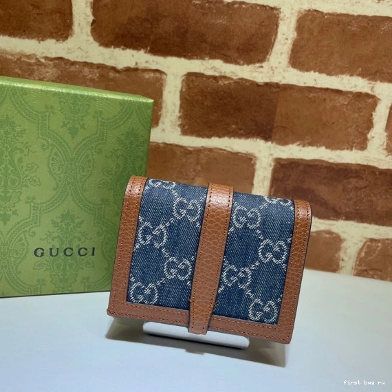 First bag ru card 1961 Jackie wallet GUCCI case 0809